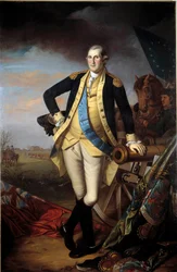 Portret Jerzego Waszyngtona (1732-1799) po bitwie pod Princeton, 3 stycznia