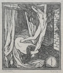 O miłości Kupidyna i Psyche: Lot Kupidyna