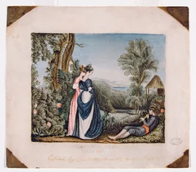 Bessy Bell & Mary Grey, 1830 (wc na papierze)