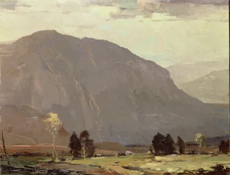 Łysa Góra, Tennessee (olej na płótnie)