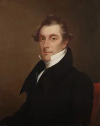 Benjamin Franklin Butler, ok.1833 (olej na płótnie)