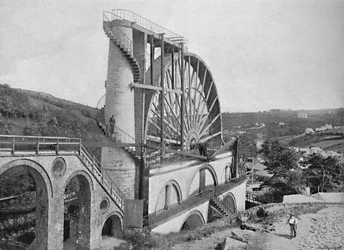 Koło Laxey, Wyspa Man, c1896