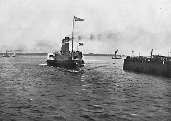 Koh-I-Noor w pobliżu Harwich, ok. 1896 r