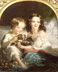 Portret Hon. Frederick i Jean Orde-Powlett