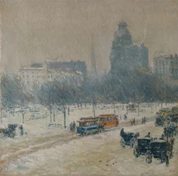 Zima na Union Square