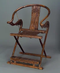 Krzesło składane, dynastia Ming, 1600-50