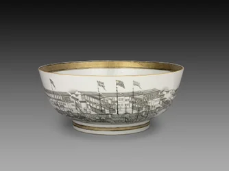 Miska na poncz, ok. 1800