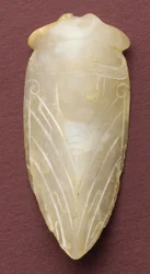 Amulet do języka w formie cykady