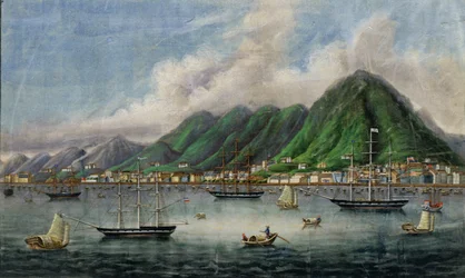 Wyspa Wiktorii, Hongkong, c.1865