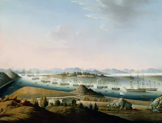 Widok Whampoa, ok.1840