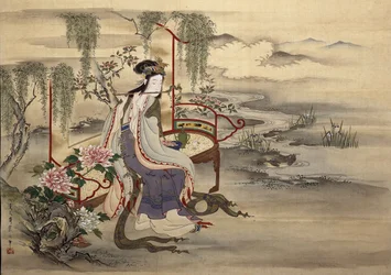Chińska piękność Yang Guifei, ok. 1810-1815.