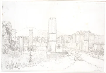 Część Forum w Pompejach