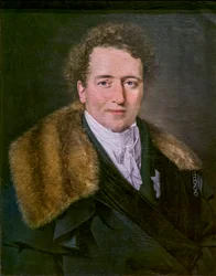 Książę Christian Frederik (olej na płótnie)