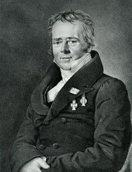 Hans Christian Oersted, grawerowane przez Kaufmanna