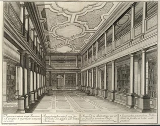 Biblioteka Od: Gmach Cesarskiej Akademii Nauk, 1741