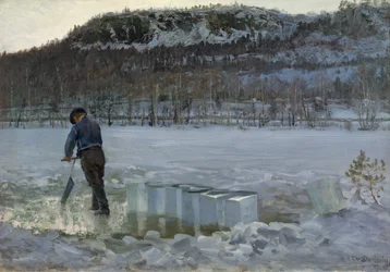 Daelivannet, cięcie lodu