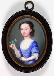 Lady Elizabeth Cavendish Bentinck, później markiza Bath (emalia)
