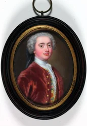 William Bentinck, 2. książę Portland (emalia)
