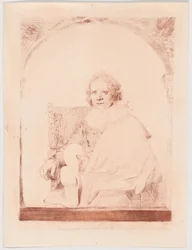 Portret mężczyzny w fotelu, z kolekcji d