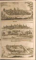 Samara, Carycyn i Koźmodemyansk Ilustracja z Podróży do Wielkiego Księcia Moskwy i