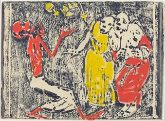 Śmierć jako żongler, 19181919.