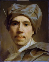 Autoportret, ok. 1747 (olej na miedzi)
