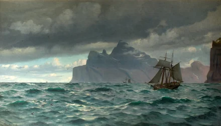 Przylądek Północny, Islandia, 1884
