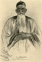 Chińczyk w okularach, 1898.