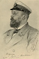 Kapitan „Kaiser Wilhelm II”, 1898.