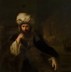 Portret mężczyzny w stroju orientalnym