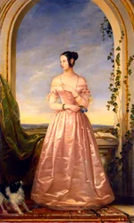 Wielka Księżna Aleksandra Nikołajewna Rosji”, 1825-1844, 1840.