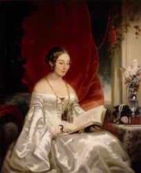 Portret księżnej Marii Iwanowny Koczubej, z domu Bariatinskaya 1818-1843, lata 40. XIX wieku
