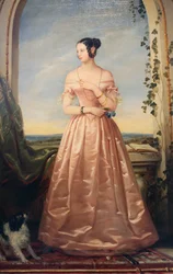 „Portret wielkiej księżnej Aleksandry Nikołajewnej”, 1840 r.