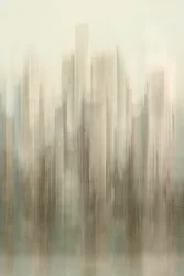 Abstrakcyjna panorama miasta
