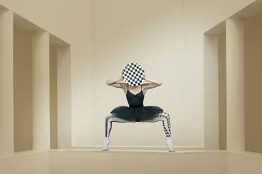 Balerina w szachownicę