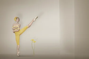 Żółta balerina Grace