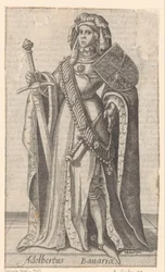 Portret Albrechta Bawarii, hrabiego Holandii, Hainaut i Zelandii