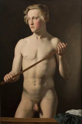 Stojący męski model Carl Frørup