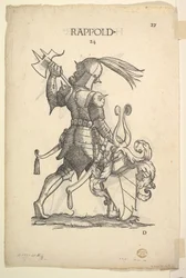 Rodziny Hurlacher recto i Rappold verso, od Paula Hectora Mairsa Bericha..., połowa XVI wieku.