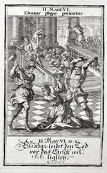 Eleazar chętnie przyjmuje karę śmierci, Machabeusze 1695