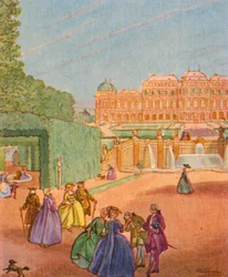 Wasserkunst / Sztuka wody (litografia kolorowa)