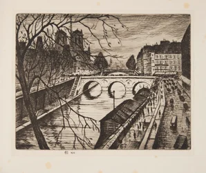 Notre Dame, The Quays of Paris, wyd. 1931.