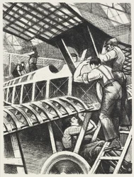 Montaż części, 1917