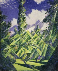 Cztery pory roku: lato, ok. 1919