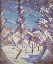 Cztery pory roku: zima, ok. 1919