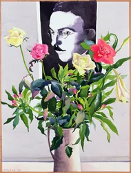 Fernando Pessoa (1888-1935), Róże i Lilie (wc na papierze)