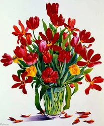 Tulipany (wc na papierze)