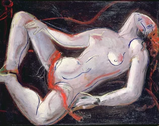 Leżąca nago (panel)