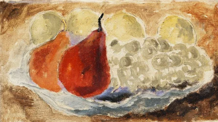 Muszla, Danie i Owoce, ok. 1922 (olej na pokładzie)