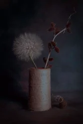 Nastrojowa botaniczna martwa natura